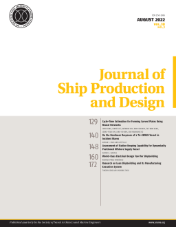 Journal of Ship Production and Design - Print Subscription